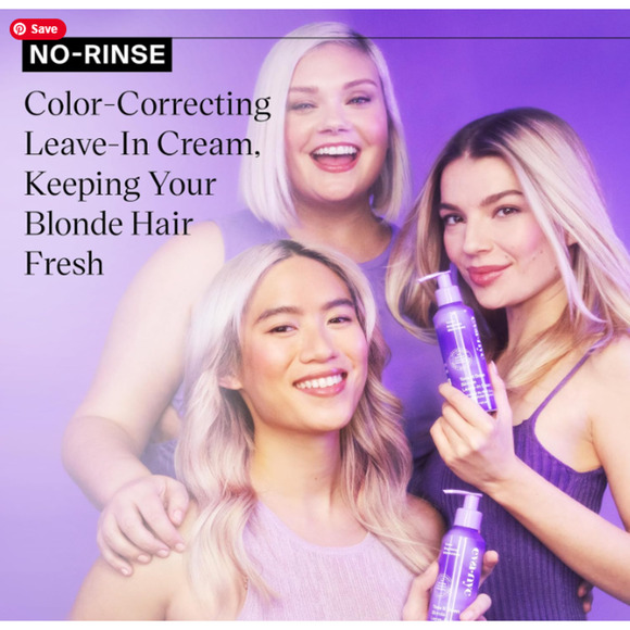 Eva NYC Tone It Down BLONDE Leave In Cream w/Wild Cherry Bark Neutralize 5.4 oz - Picture 7 of 7